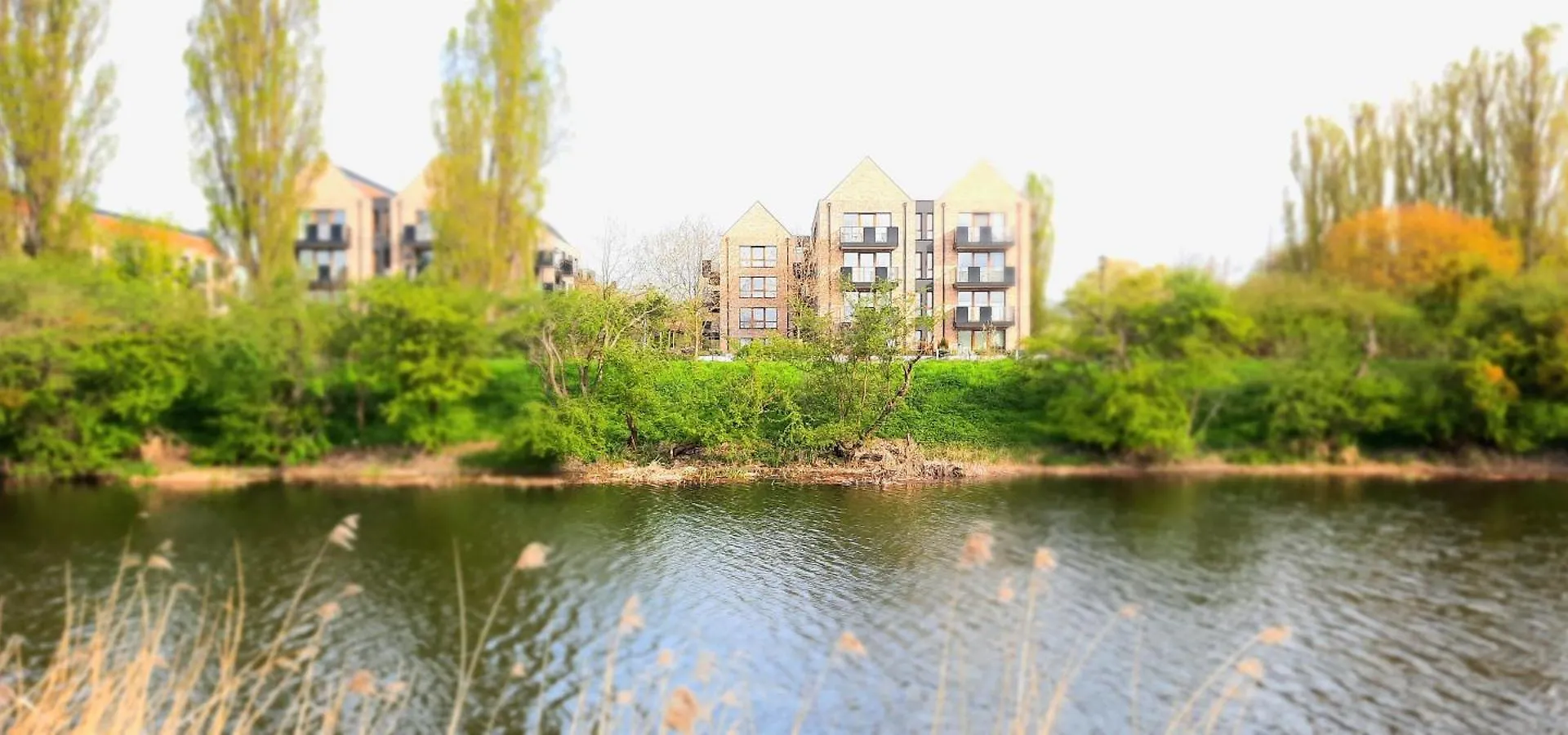 Najladniejsze Osiedle W Gdansku, Front Park, 48M, Nad Motlawa W Zaciszu Zieleni, 10Min Od Starowki, Blisko Plazy Stogi, Sadowa 21 Apartment